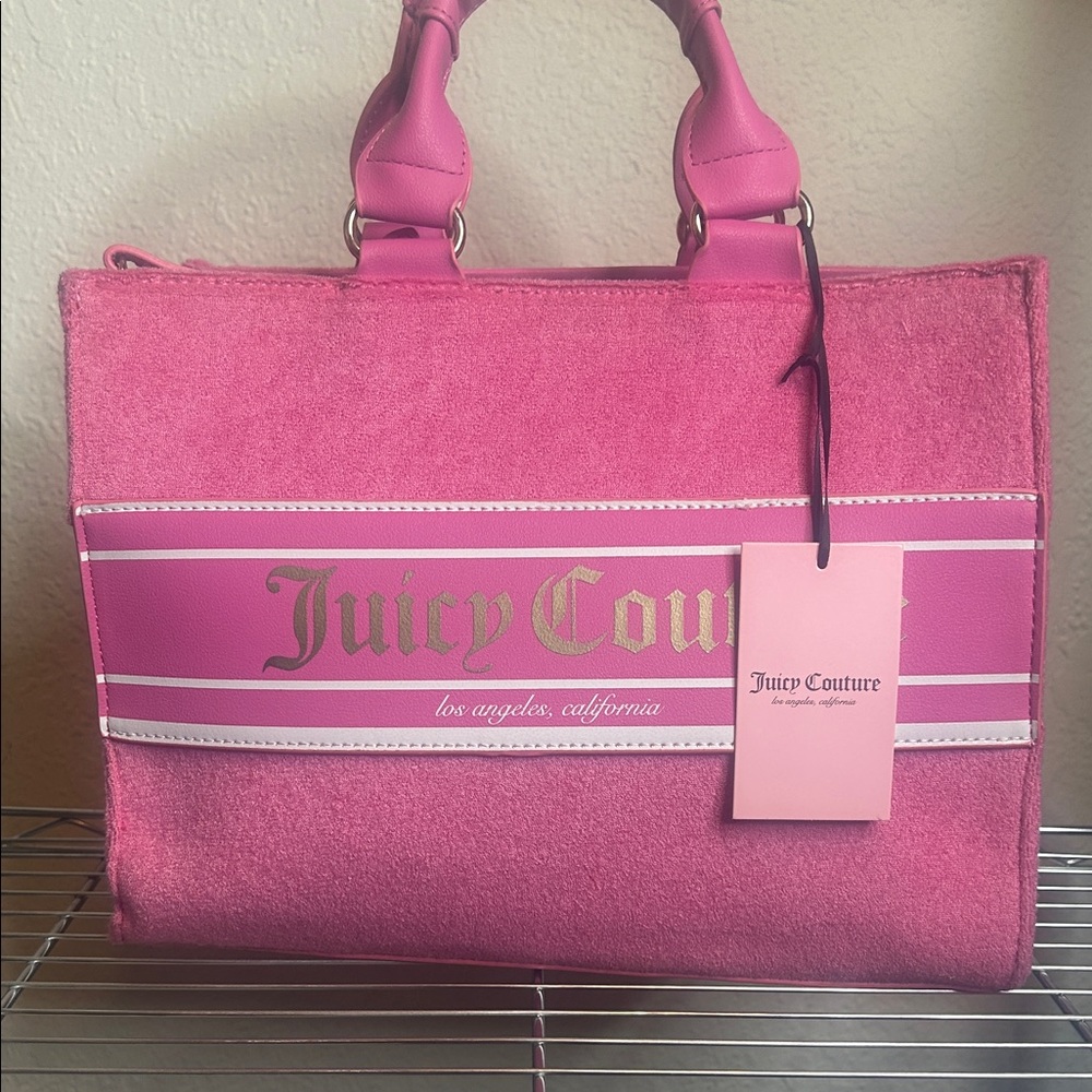 Juicy Couture Fuchsia Tote Bag